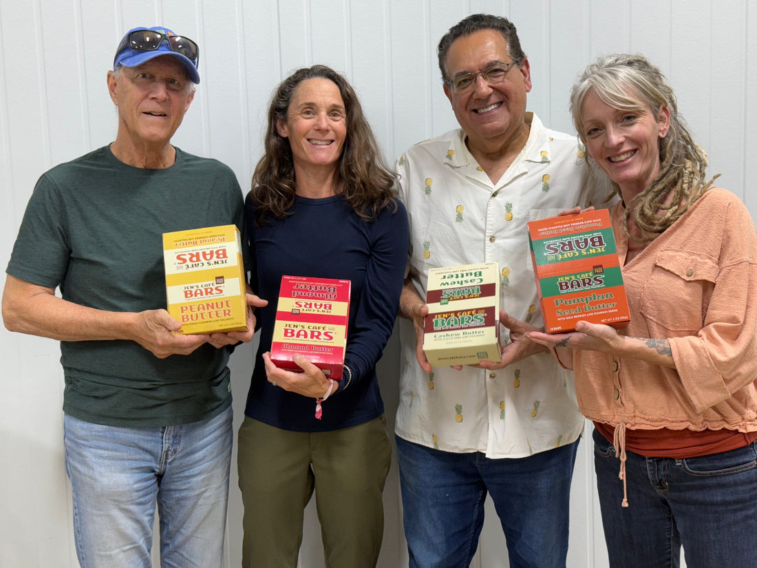 Fresh Look, Same Clean Energy: Jen’s Café Bars Get a Packaging Upgrade